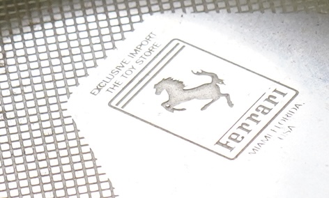 Pietro Psaier (Italian 1939-2004) A Ferrari polished steel coffee table, 1 of 3, in homage to Carlo Mollino